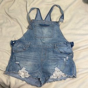 Overall shorts XXXL denim